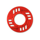Miranda chain guard for Bosch drive, red with O-ring