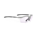 Rudy Project Rydon Slim impactX2 occhiali grigio chiaro opaco, fotocromatici laser viola