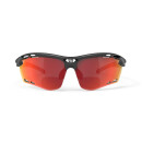 Rudy Project Propulse Sport occhiali da lettura nero opaco, rosso multilaser+2.0 diottrie