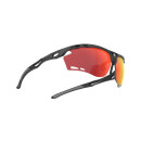 Rudy Project Propulse Sport occhiali da lettura nero opaco, rosso multilaser+2.0 diottrie