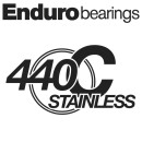 Enduro Bearings S6201 2RS en acier inoxydable