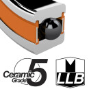 Cuscinetti Enduro CH R8 LLB ibridi in ceramica ABEC 5...