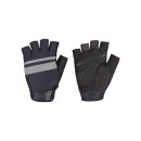 BBB HighComfort 2.0 Gloves, black, L Reflective stripes