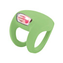Luce posteriore Knog Frog Strobe incl. batterie lime
