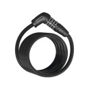 Abus spiral cable lock Numero 5510C/180 code without holder black