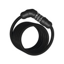 Abus spiral cable lock Star 4508C/150 code without holder black