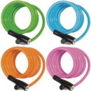 Abus spiral cable lock 1950/120 Kids without holder assorted (color random)