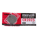 Maxell Batterie CR2025 Lithium Knopf 3V