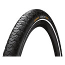 Continental tire Contact Plus 700x42C Rigid with reflective stripes black