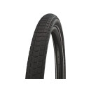 Schwalbe tire Super Moto-X 20x2.40 Rigid with reflective stripes black