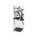 Support vélo Elite TRS hauteur max 150 cm plaque...