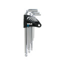 VAR Set di chiavi a brugola professionali CL-17800 1,5/2/2,5/3/4/5/6/8 e 10 mm