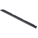 Notrax end edge for workstation mat male 19mm 91cm black