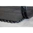 Notrax bord de finition pour poste de travail- tapis mâle 19mm 91cm noir