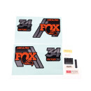 FOX 18 34 F-S arancione Tappetino logo nero