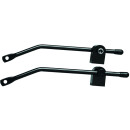 Pletscher luggage carrier mounting stand on eyelet per pair 66-133 mm black