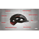 LAZER Unisex Sport Cameleon MIPS helmet matte black red L