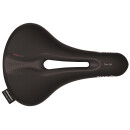 Terry saddle Fisio Flex Gel Max Lady with opening black