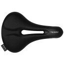 Terry Saddle Fisio ClimaVent Gel Lady with opening black
