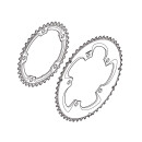 Shimano chainring Tiagra FC-4600 39 teeth silver
