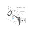Shimano spacer washer and ring FC-M9020-B1