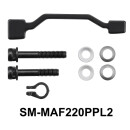 Adattatore Shimano SM-MA Standard>Boxxer 203 mm con viti/filo