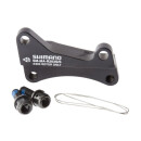 Adattatore Shimano SM-MA standard>standard 203 mm con viti/scatola per anello di arresto