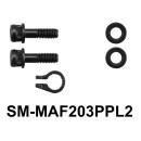 Adattatore Shimano SM-MA Standard>Standard 203 mm con viti/scatola per anello di arresto