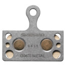 Shimano Bremsbeläge G04TI Metall mit Feder und Clip Paar Blister