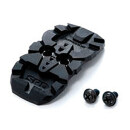 Shimano Cleat Cap/Bolts black - two pieces