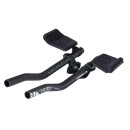 PRO time trial handlebar attachment Missile S-Bend Clip-on aluminum black