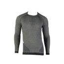 UYN Man Fusyon Shirt manches longues grey york / avio / white L/XL