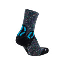 UYN Kids Trekking Outdoor Explorer Chaussettes gris multicolore / turquoise 27-30