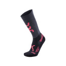 UYN Lady Run Compression Fly Socks antracite / coral fluo 37-38