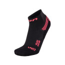UYN Lady Run Veloce Socks black / coral fluo 39-40