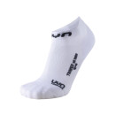 UYN Man Trainer No Show Chaussettes blanc / gris 45-47