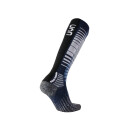UYN Man Snowboard Socks dark blue / grey melange 35-38