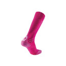 UYN Lady Ski Comfort Fit Socks rose / blanc 35-36