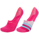 UYN Unisexe Ghost 4.0 Chaussettes 2Prs Pack rose/rose...