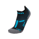 UYN Man Run 2IN Chaussettes noir/turquoise 45-47
