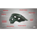 LAZER Unisex MTB Coyote MIPS helmet matte dark green M