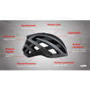 LAZER Unisex Road Genesis MIPS helmet matte titanium M