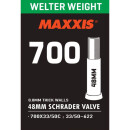 MAXXIS Welter Weight 0.8mm, Schrader 48mm (LL) 700x33-50, 33/50-622, 130g